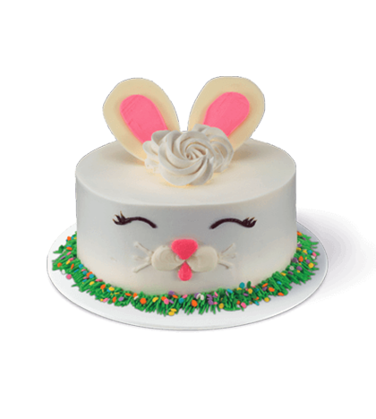 Bunny Face Cake