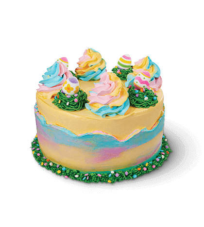 Get Egg-cited Cake
