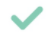 green check