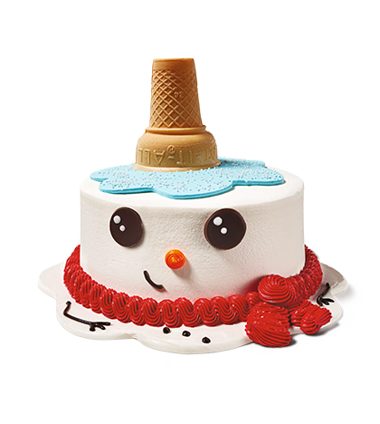 Brrr the Snowman Cake