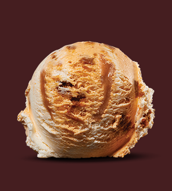 Image of a scoop of Pumpkin Cheesecake